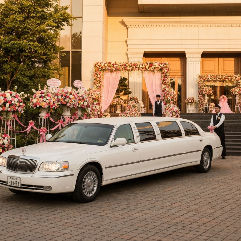 How to Elevate Your Wedding Day with a Luxury Limousine Experience
